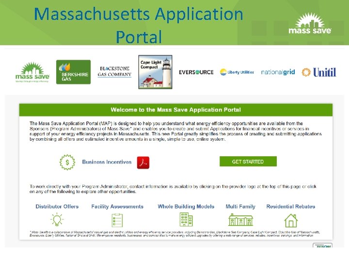 Massachusetts Application Portal 