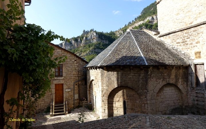 L’abside de l’église 