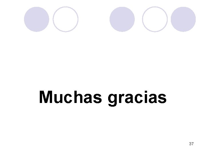 Muchas gracias 37 