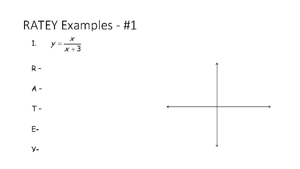 RATEY Examples - #1 