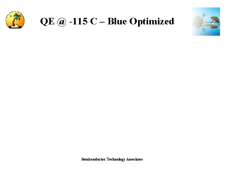 QE @ -115 C – Blue Optimized Semiconductor Technology Associates 