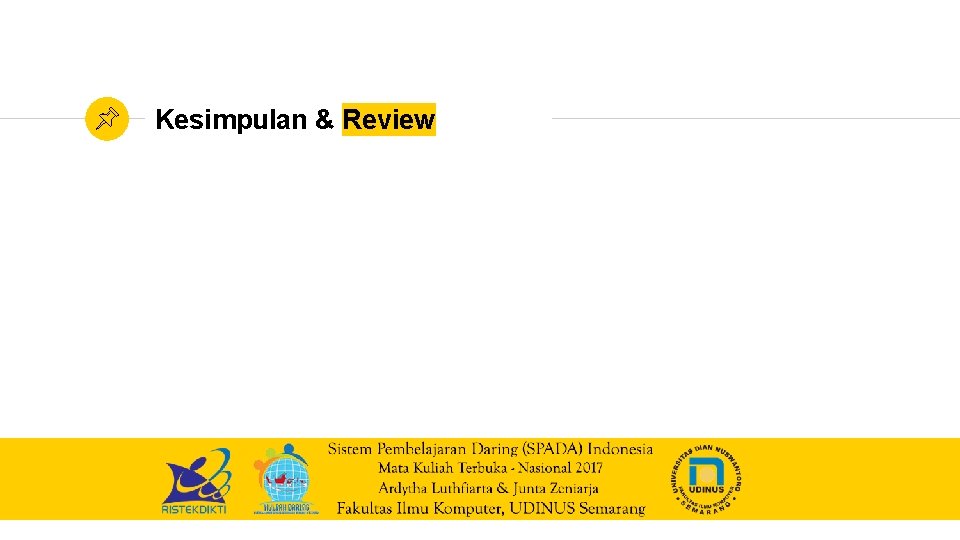 Kesimpulan & Review 