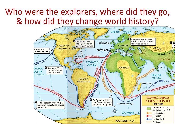 The of Exploration Who were the. Age explorers, where did they go, & how