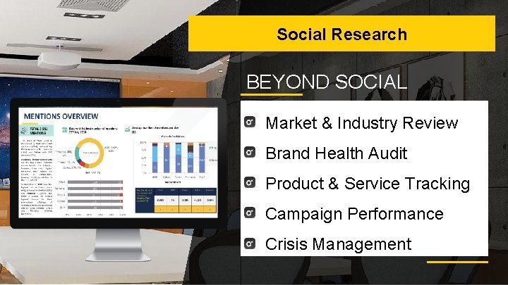 Social Research BEYOND SOCIAL - Market & Industry Review - Brand Health Audit -