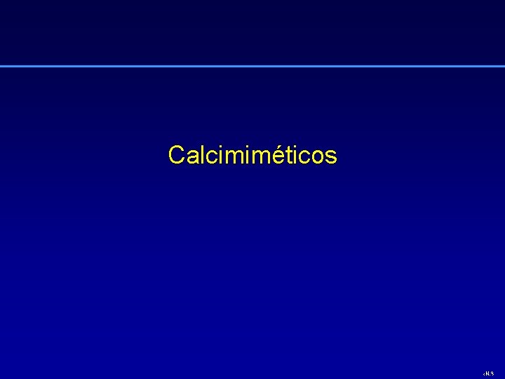 Calcimiméticos ‹N. º› 