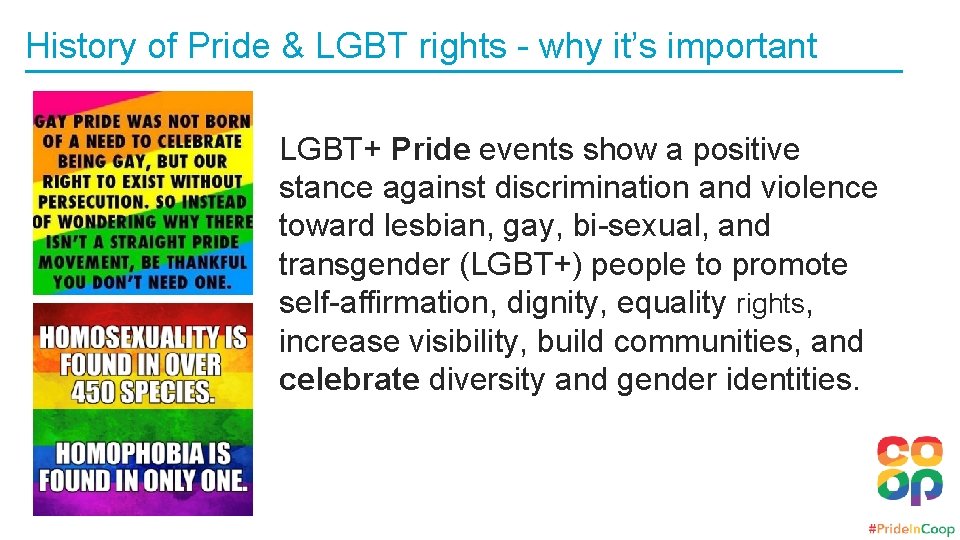History of Pride & LGBT rights - why it’s important LGBT+ Pride events show
