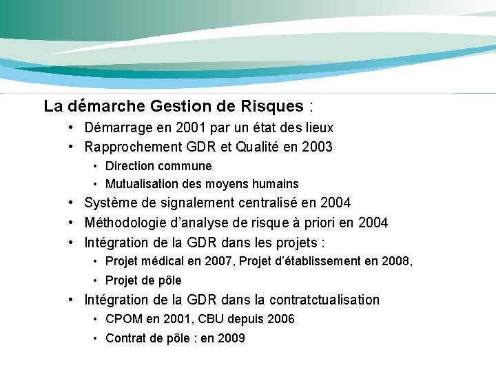 Table Ronde 1 Gestion des risques et management