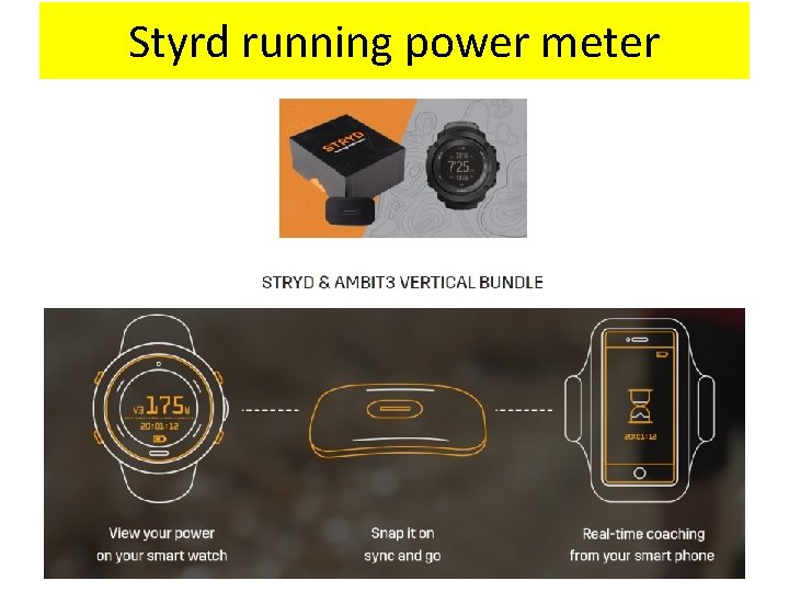 Styrd running power meter 