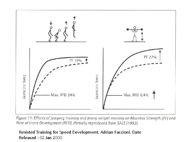 Resisted Training for Speed Development. Adrian Faccioni. Date Released : 02 Jan 2000 