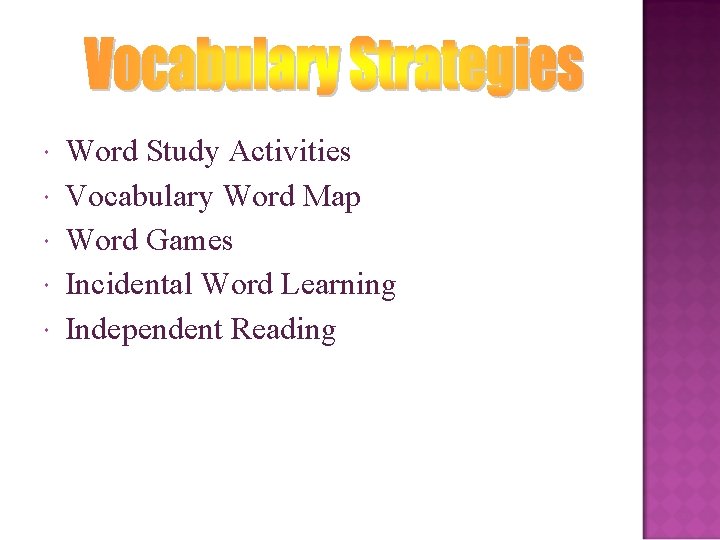  Word Study Activities Vocabulary Word Map Word Games Incidental Word Learning Independent Reading