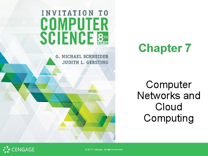 Chapter 7 Computer Networks and Cloud Computing 