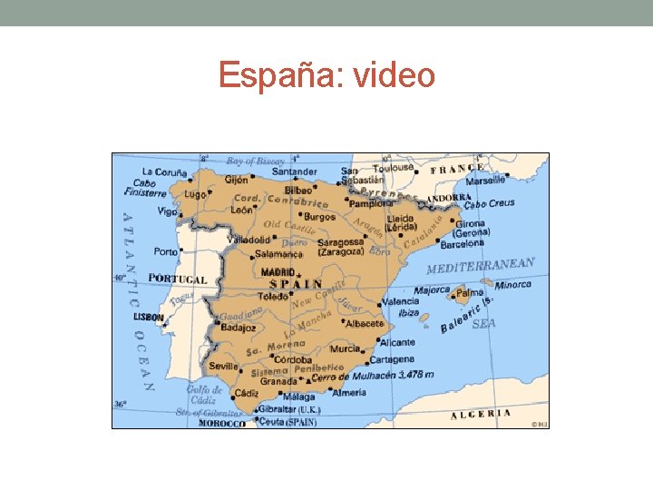 España: video 