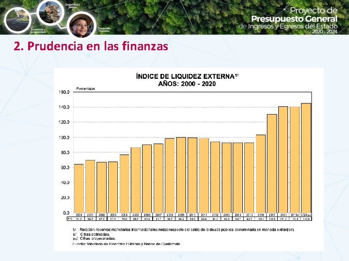 2. Prudencia en las finanzas 