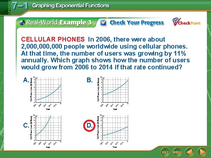 CELLULAR PHONES In 2006, there were about 2, 000, 000 people worldwide using cellular