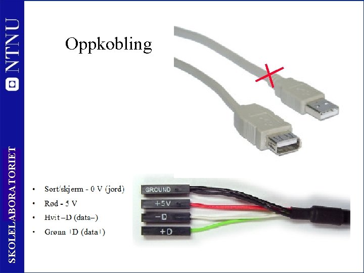 SKOLELABORATORIET Oppkobling 34 