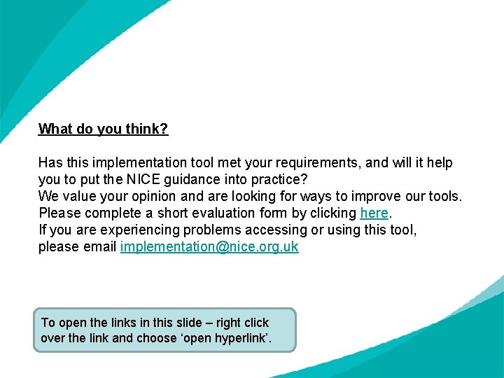 What do you think? Has this implementation tool met your requirements, and will it