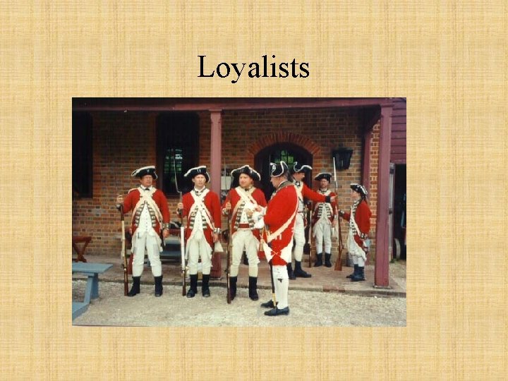 Chapter 8 Timeline April 1775 The Battle of