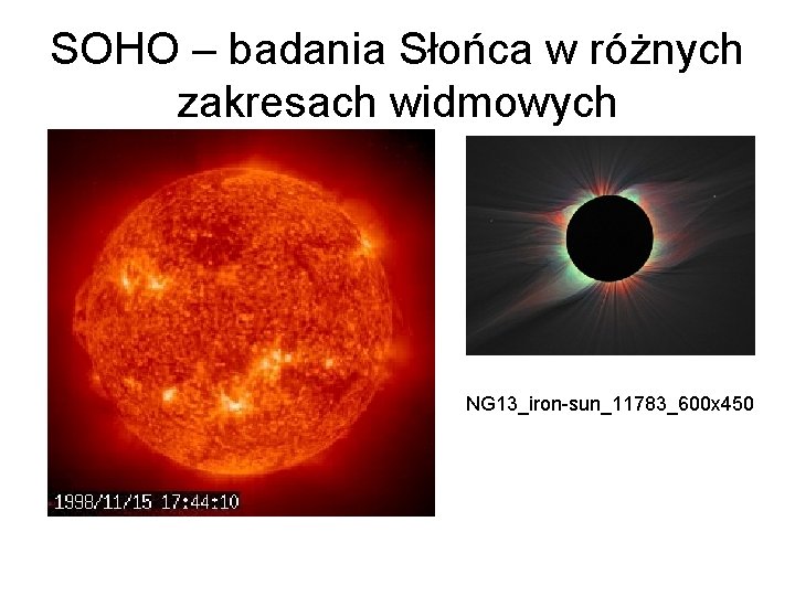SOHO – badania Słońca w różnych zakresach widmowych NG 13_iron-sun_11783_600 x 450 