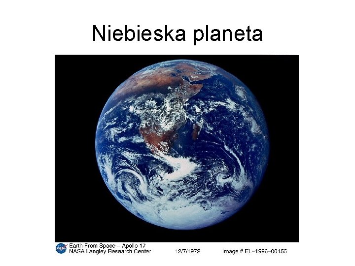 Niebieska planeta 