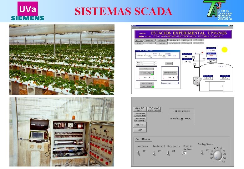 UVa SISTEMAS SCADA Grupo de Tecnologías Avanzadas Agrarias y Alimentarias 