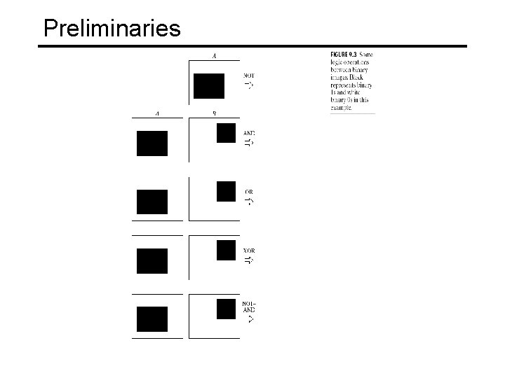 Preliminaries 