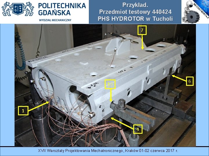 Przykład. Przedmiot testowy 440424 PHS HYDROTOR w Tucholi 7 6 10 1 4 XVII