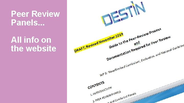 Peer Review Panels. . . - IADT is unique. Ireland’s only institute of art,