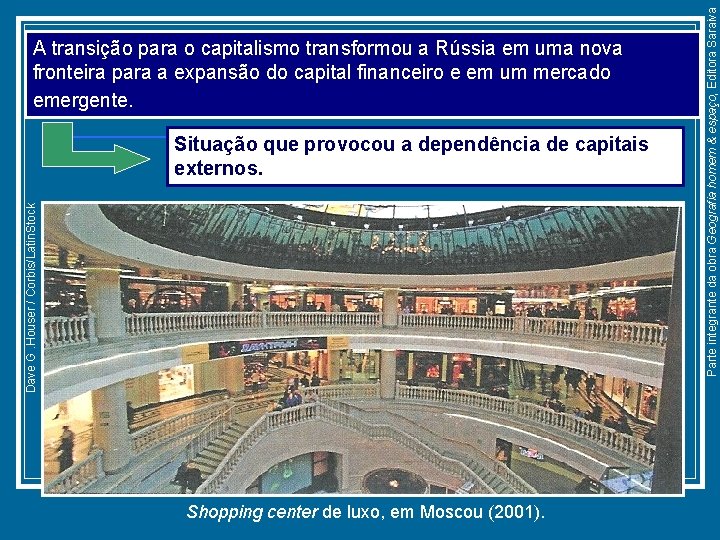 Dave G. Houser / Corbis/Latin. Stock Situação que provocou a dependência de capitais externos.