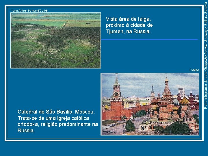 Vista área de taiga, próximo à cidade de Tjumen, na Rússia. Cedoc Catedral de