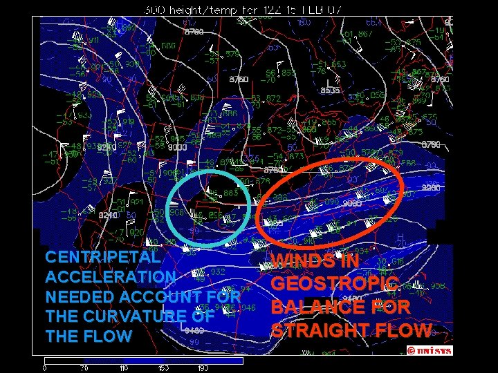 CENTRIPETAL ACCELERATION NEEDED ACCOUNT FOR THE CURVATURE OF THE FLOW WINDS IN GEOSTROPIC BALANCE