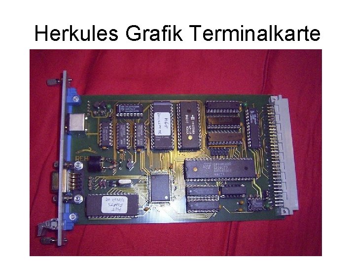 Herkules Grafik Terminalkarte 