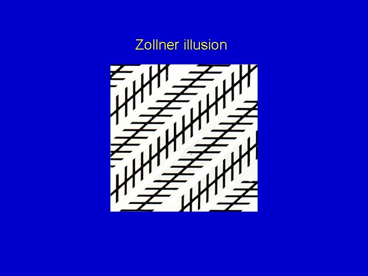 Zollner illusion 