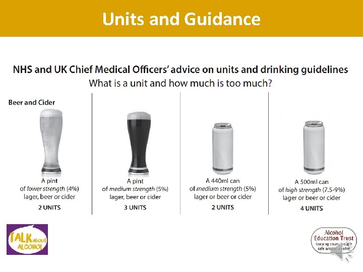 Units and Guidance Units and Guidance