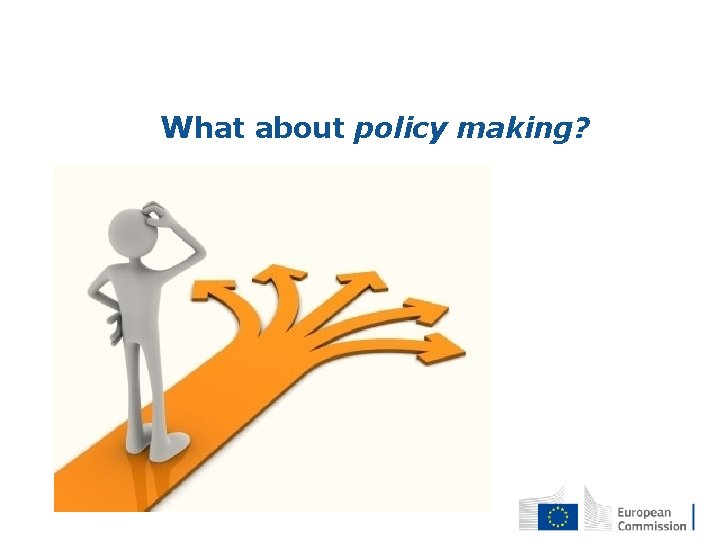 What about policy making? 