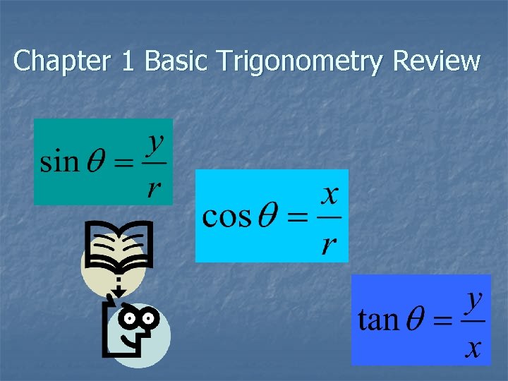 Chapter 1 Basic Trigonometry Review 