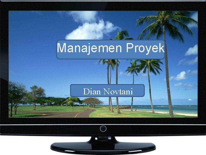 Manajemen Proyek Dian Novtani 