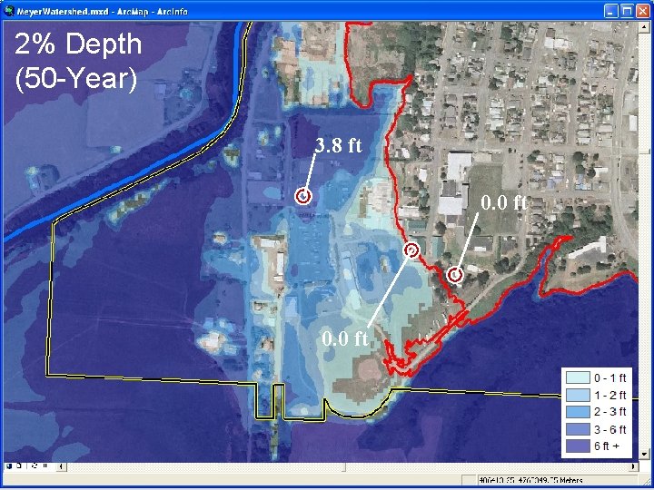 2% Depth (50 -Year) 3. 8 ft 0. 0 ft 19 