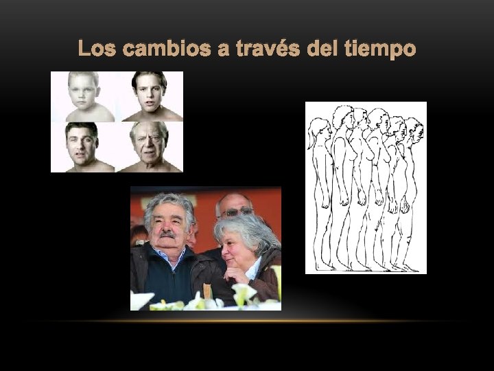 Los cambios a través del tiempo 