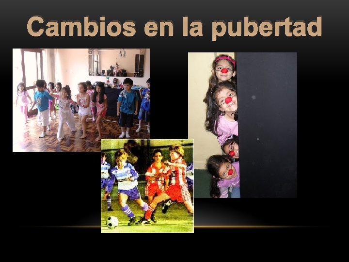 Cambios en la pubertad 