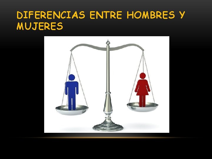 DIFERENCIAS ENTRE HOMBRES Y MUJERES 