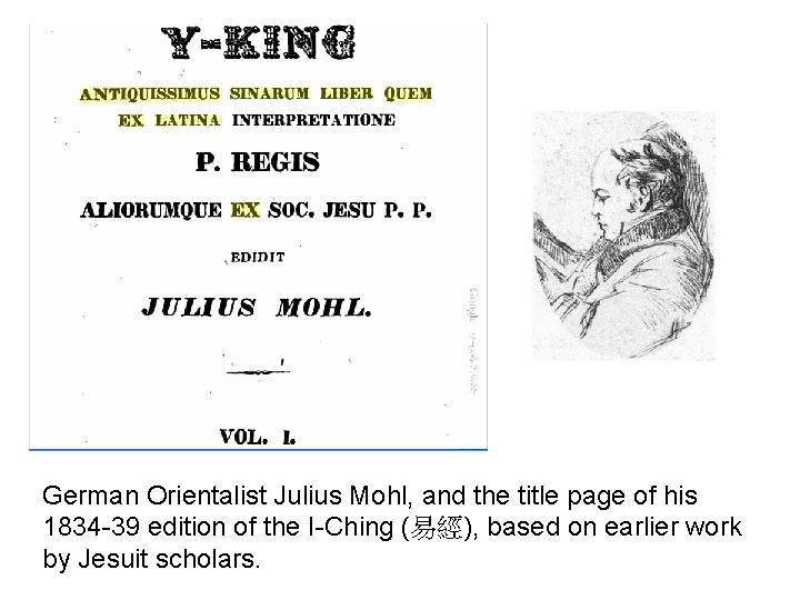 German Orientalist Julius Mohl, and the title page of his 1834 -39 edition of