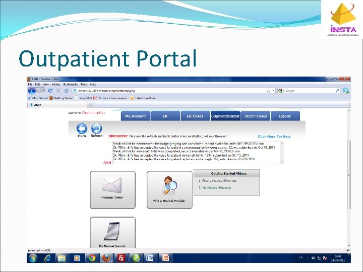 Outpatient Portal 