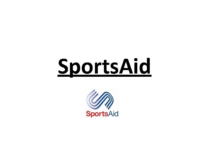 Sports. Aid 