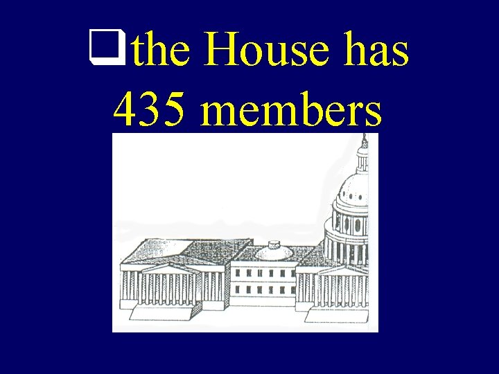 qthe House has 435 members qthe House has 435 members