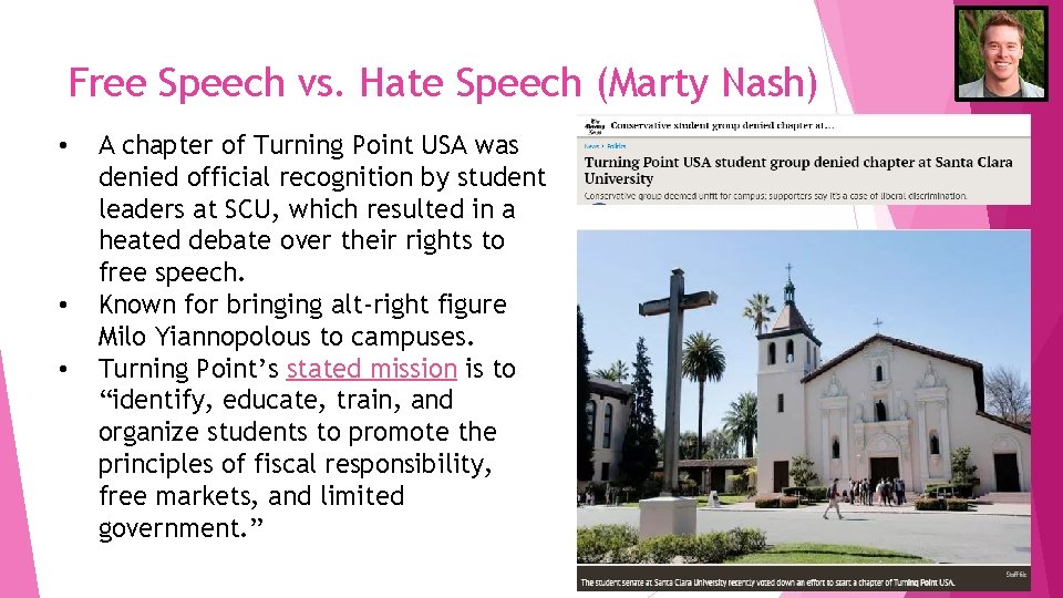Free Speech vs. Hate Speech (Marty Nash) • • • A chapter of Turning