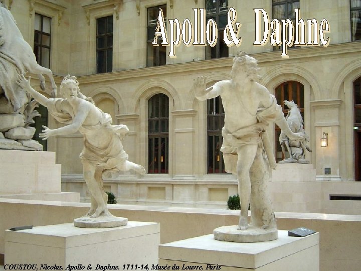 COUSTOU, Nicolas, Apollo & Daphne, 1711 -14, Musée du Louvre, Paris 