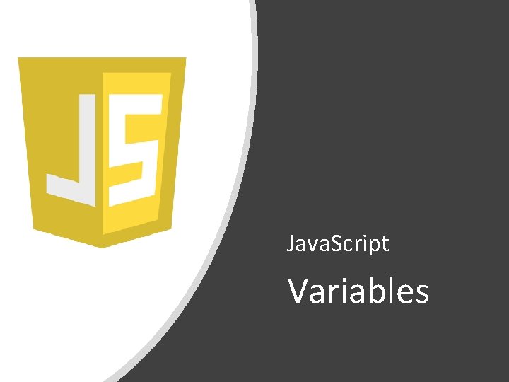 Java. Script Variables 