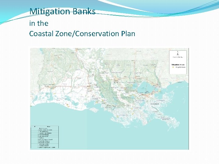 Mitigation Banks in the Coastal Zone/Conservation Plan 10 