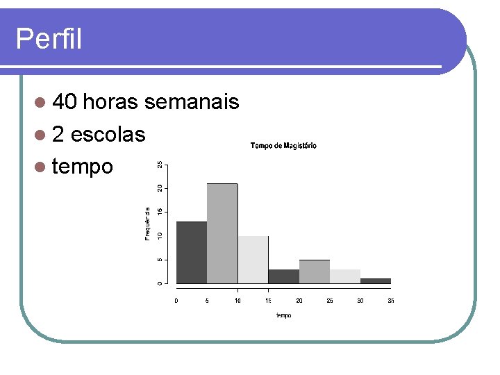 Perfil 40 horas semanais 2 escolas tempo 