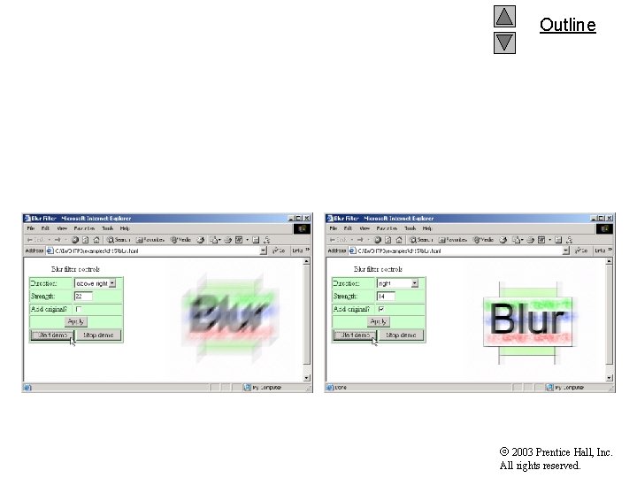 Outline blur. html (5 of 5) 2003 Prentice Hall, Inc. All rights reserved. 